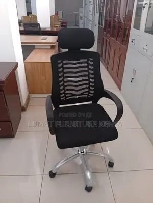 Adjustable Head Support Office Seat