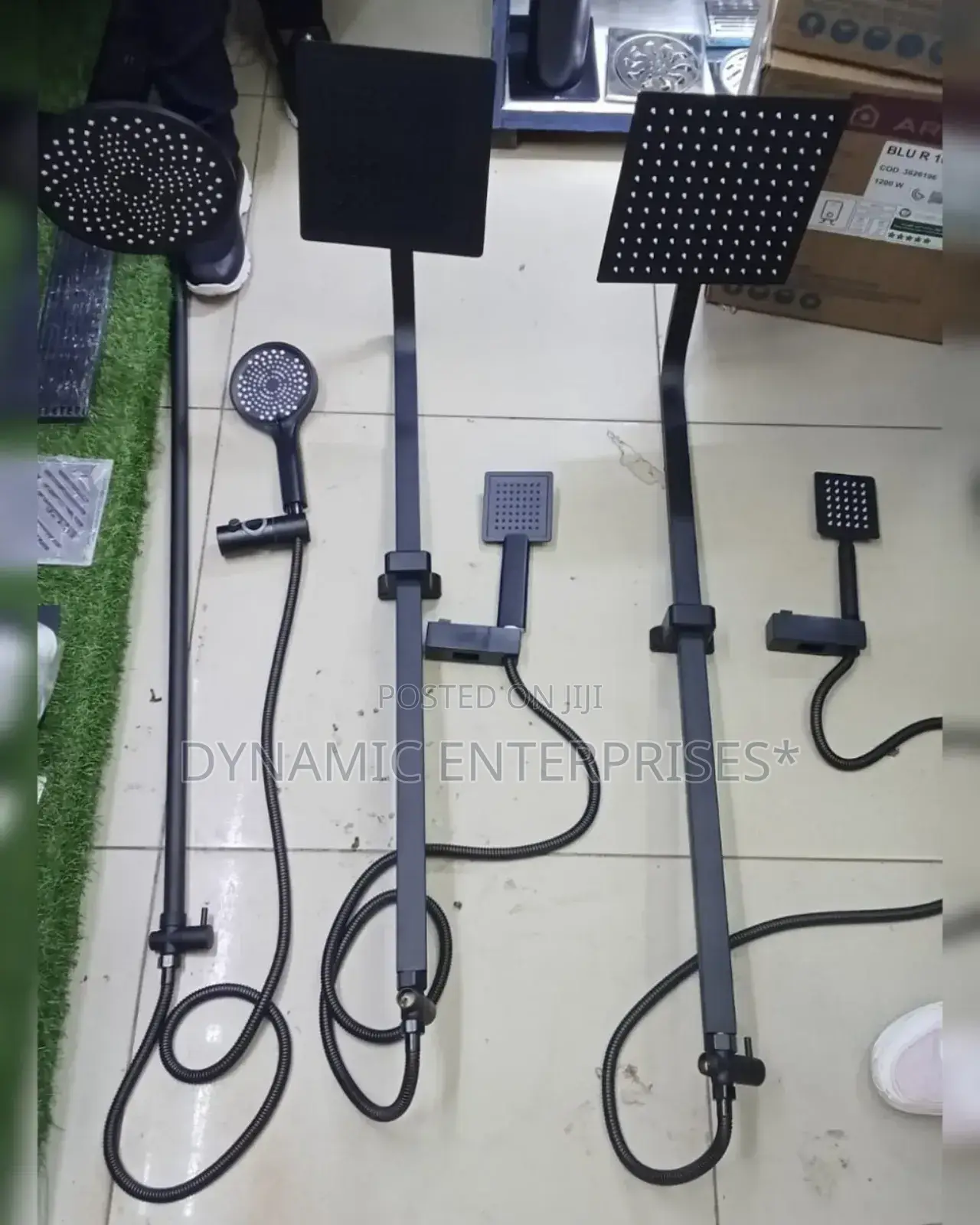 Matte Black Shower Sets