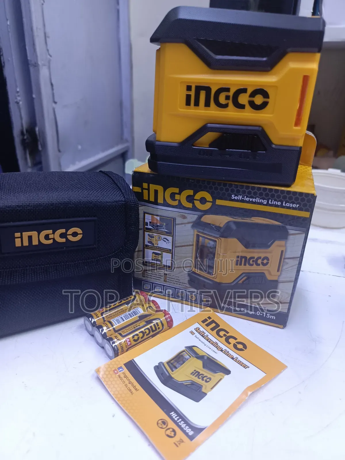 Self-leveling Line Laser Level 15m/Ingco Auto Level