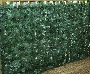 Soft Leaf Artficial Privacy Fence