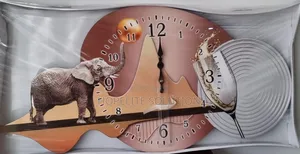 80x40cm Decor Wall Clock