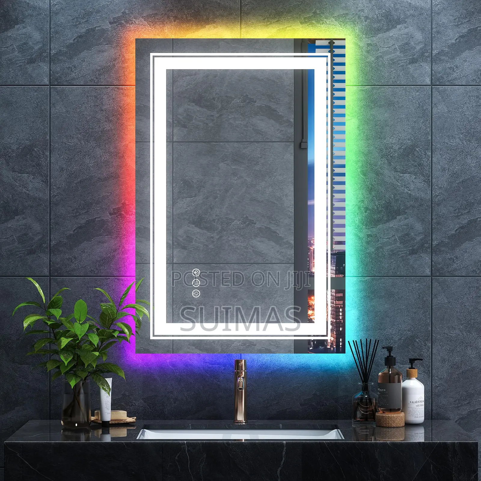 Smart Touch Led Bathroom Mirrors With Bluetooth