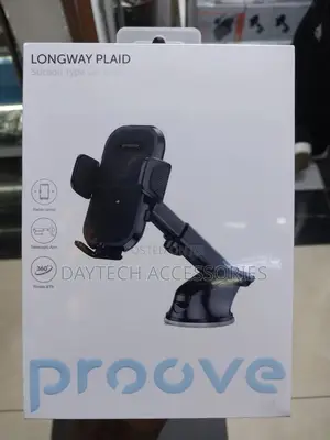 The Proove Longway Plaid Suction Type Car Mount Phone Holder.
