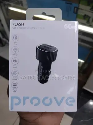 Азу Proove Flash 60w (2type-C+Usb) (Black)