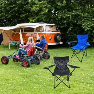 Foldable Portable Camping Chairs With Arm Rest.
