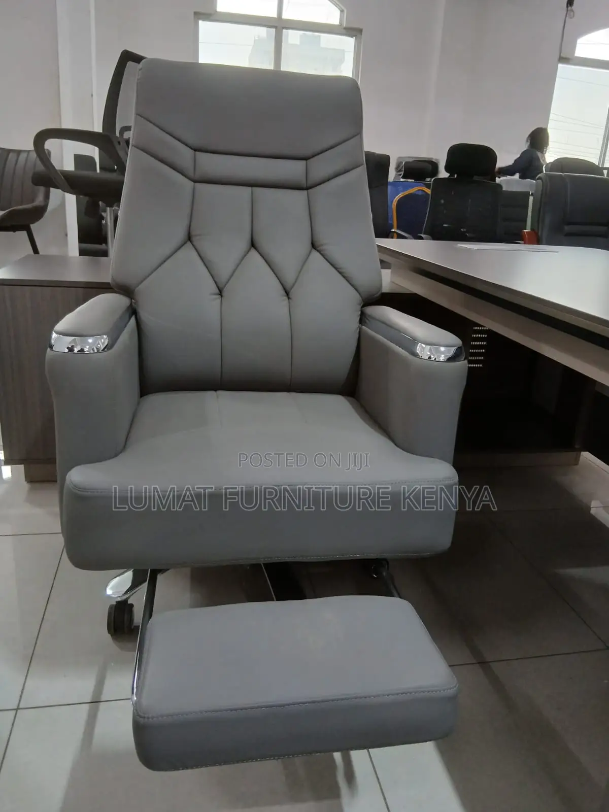 Executive Leather Recliner Modern Ceo Seat