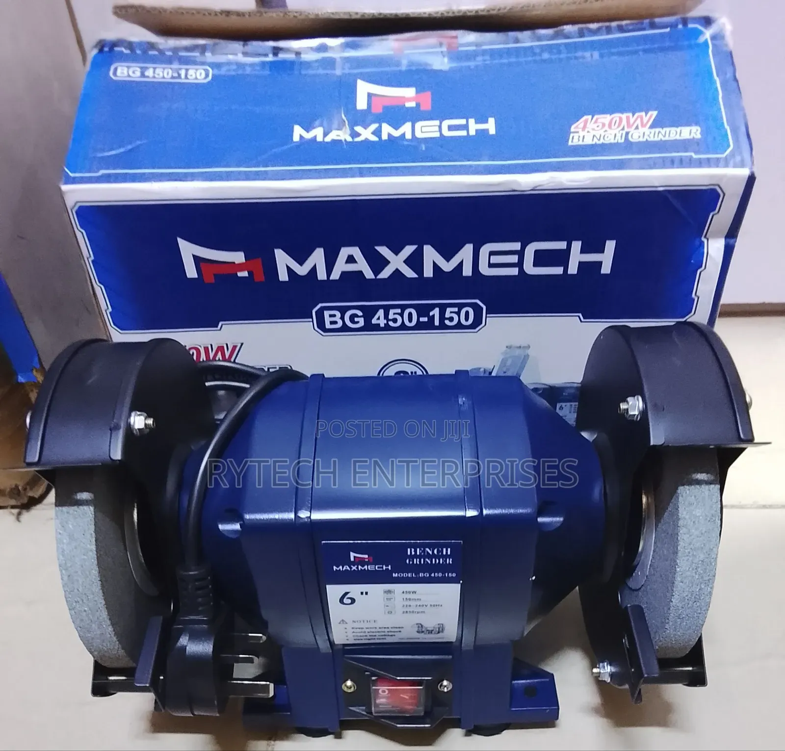6" Bench Grinder/Maxmech Bench Grinder