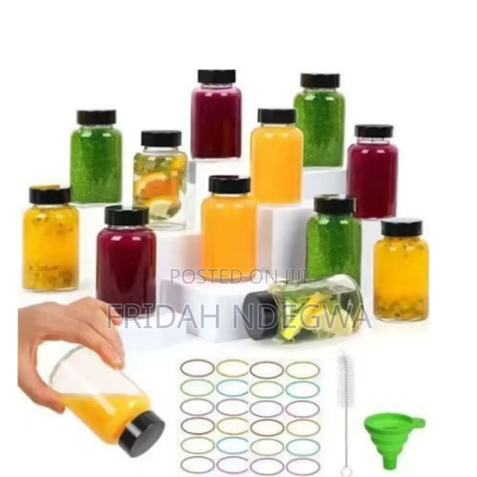*Gingershots Glass Bottles
