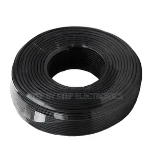 Premium 2.5mm Black Single Core Solid Electrical Cable