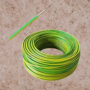 Quality 2.5mm Yellow Green Flame Retardant Electrical Wire PVC