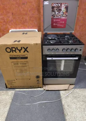 Mika	Oryx Standing Cooker, 60cm X 60cm, 3 Gas Pool Jet Burners