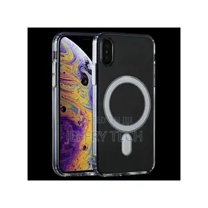 Nijerd Apple iPhone X Magnetic Soft Tpu Magsafe, Clear Case