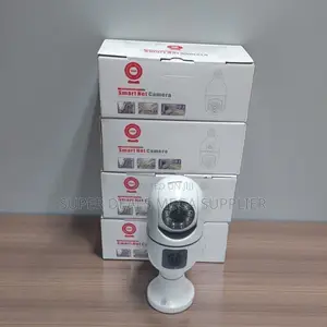 Dual Lens Wireless PTZ Bulb Security Camera With Wide Coverage