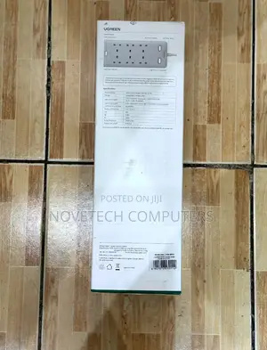 Ugreen Surge Protector Power Strip (6 Ac Outlets + 65w 2a2c)