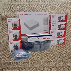 8 Smart Hybrid Colored Night Vision Outdoor Indoor Hd CCTV Package