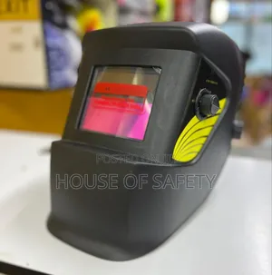 Black Frame Auto Darkening Safety Helmets