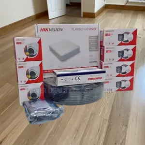 8 Smart Hybrid Colored Night Vision Complete Hikvision CCTV Package