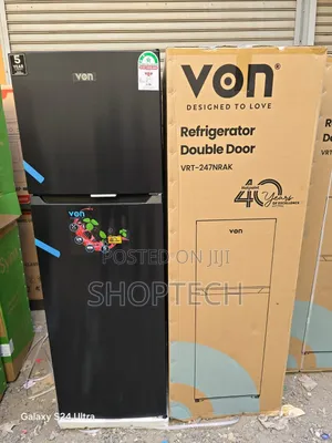 Von 247 Litres Nofrost Double Door Refrigerator