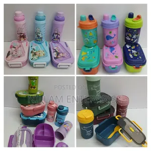 2 In1 Snack Box With a Water Bottle
