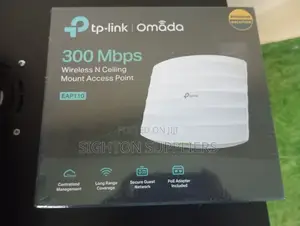Tp-Link Eap110 300mbps Wireless N Ceiling Mount Access Point