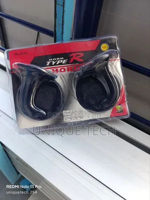 Type R Dual Car Horn 12v, Loud Clear Sound