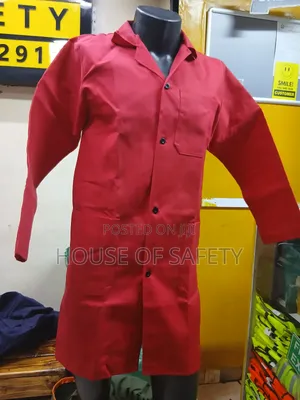 Red With Pockets Dust Coats