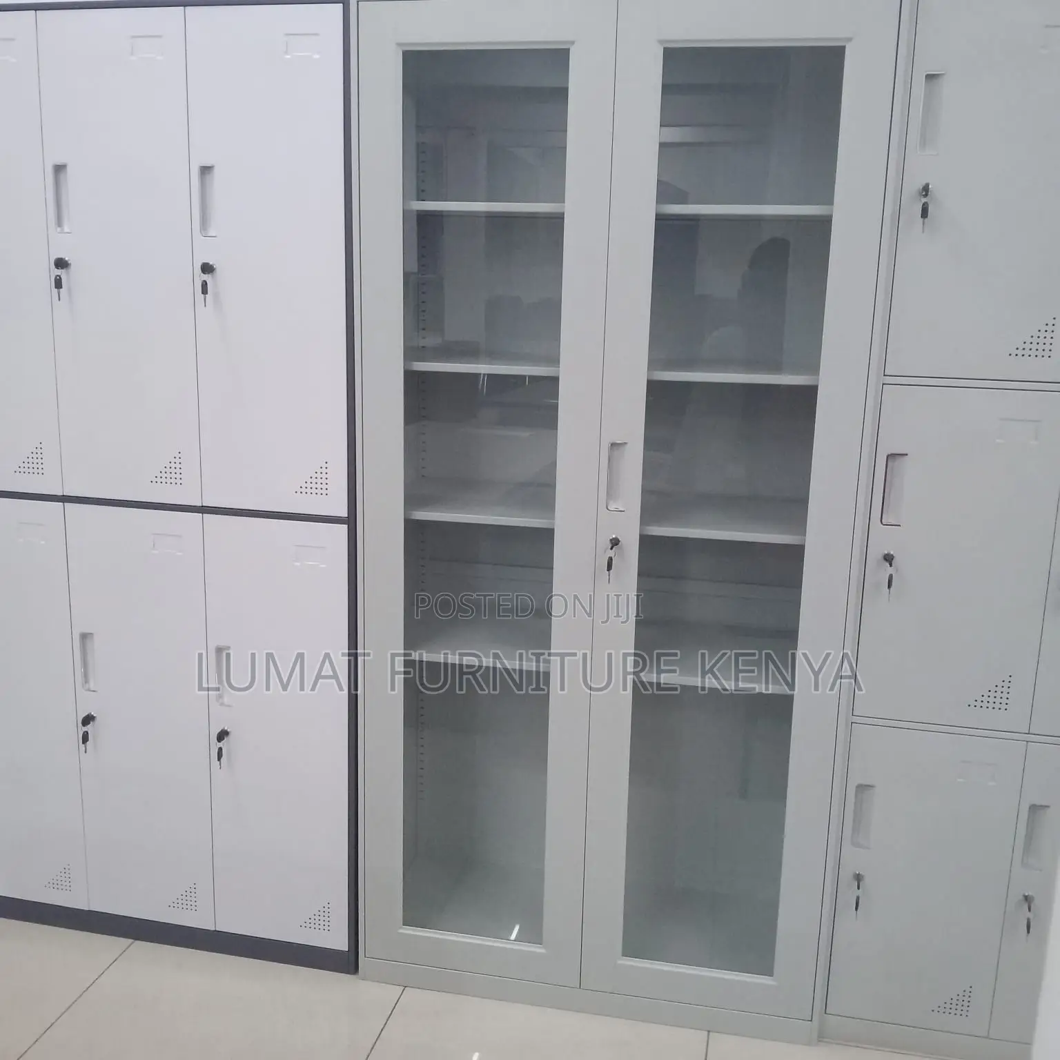 Transparent Office Cabinet