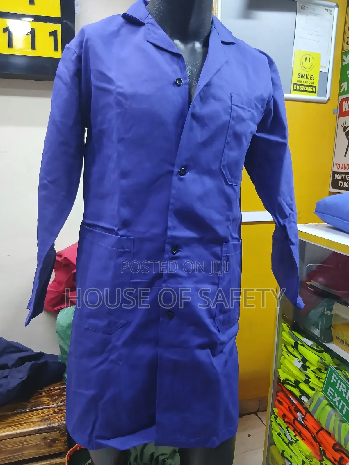 Large Blue Dust Coats