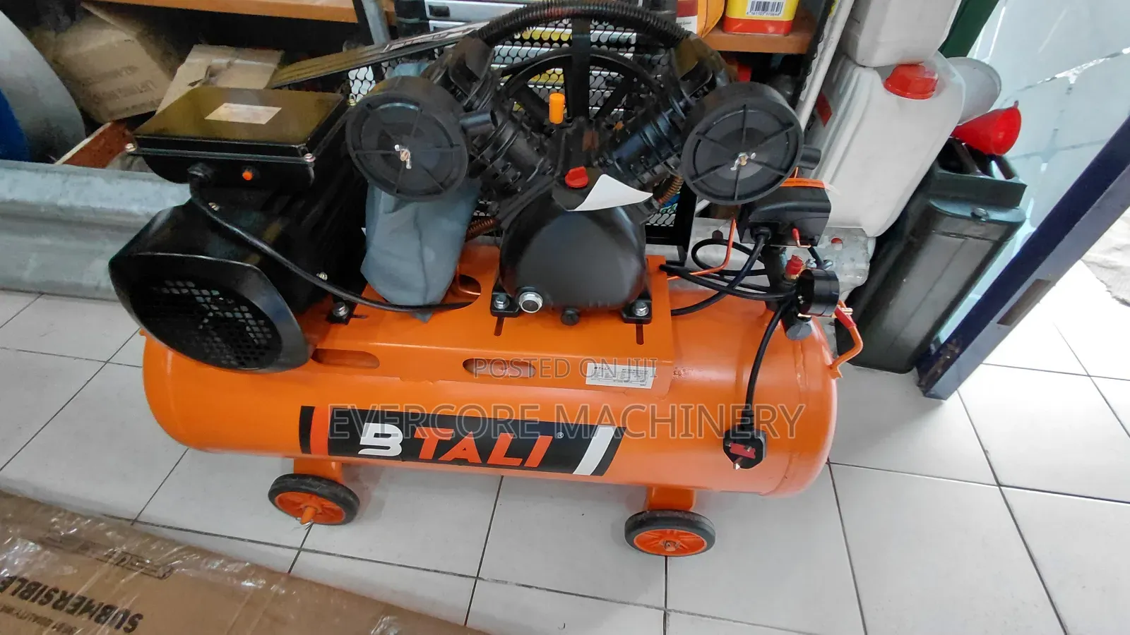100litres Air Compressor Machine Two Pistons.