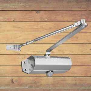Durable Aluminum Auto Close Door Closer 180° Opening Dual Valve Design