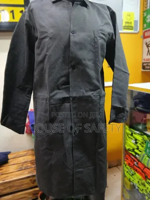 Multipurpose Grey Dark Dustcoat