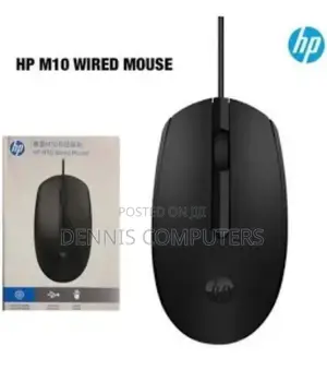 Hp Usb Mouse M10 Black - 6cb80pa