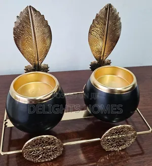 2in1 Ceramic Candle Holder -Pa