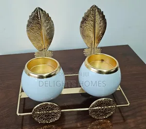 2in1 Ceramic Candle Holder -Pa