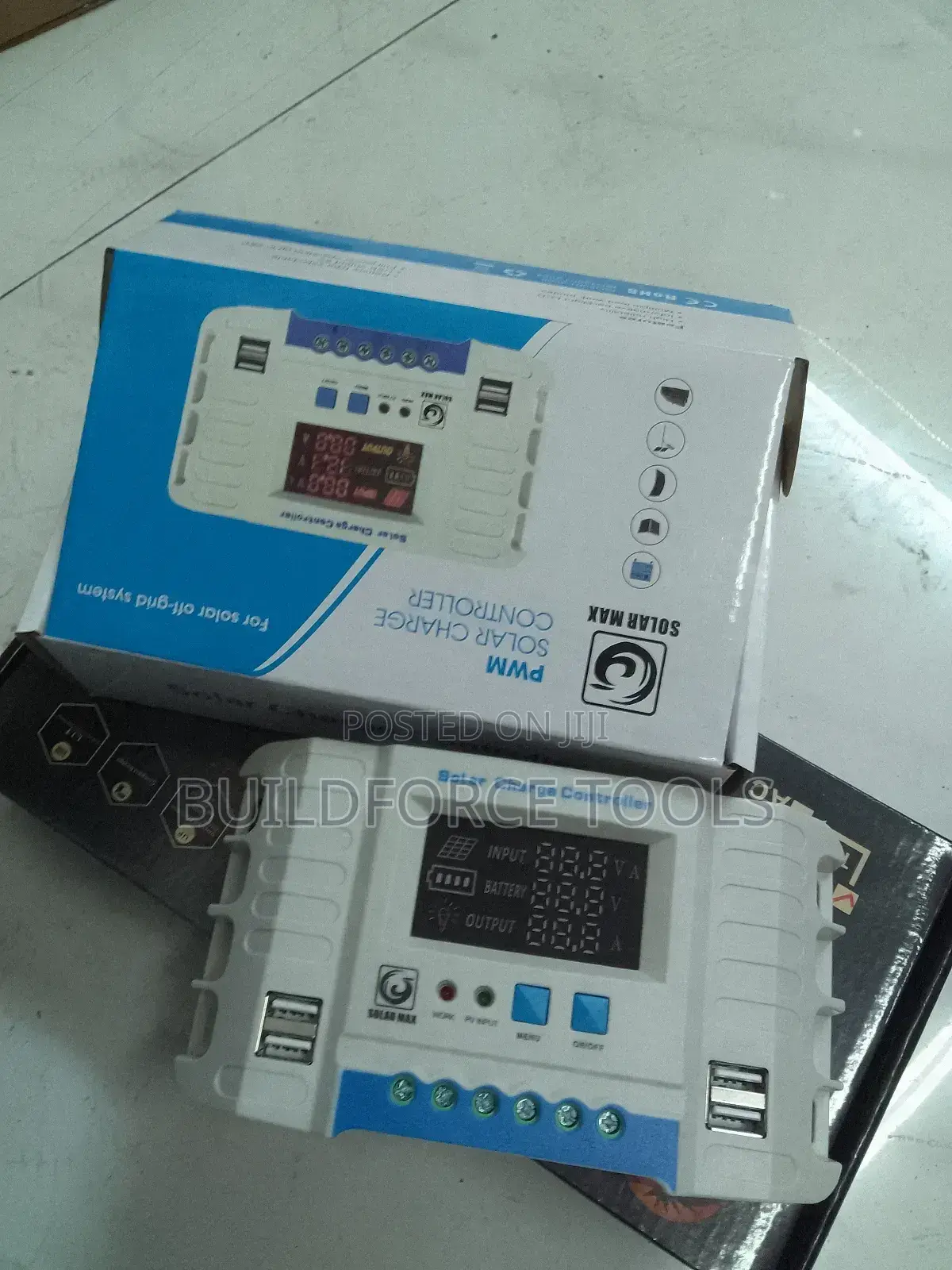 Solarmax 30a Charge Controller With Led Display