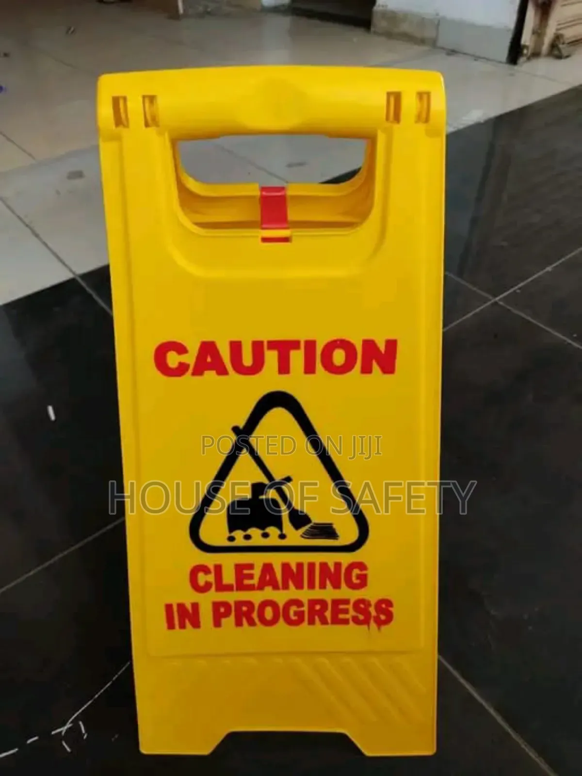 Wet Floor Yellow Board