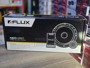 Flux 300watts 6.5 Inches 2 Way Component Speaker System- A Pair