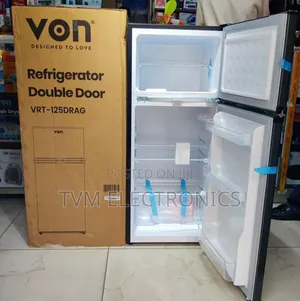 Von Vrt-125drag Top Mount Freezer 125l - Grey