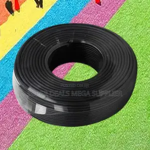 Durable 2.5mm Black Single Core PVC Insulated Wiring Cable