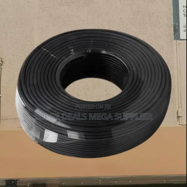 High Performance 2.5mm Black Single Core Electrical Cable