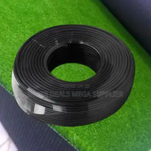 Reliable 2.5mm Black PVC Insulated Domestic Wiring Cable