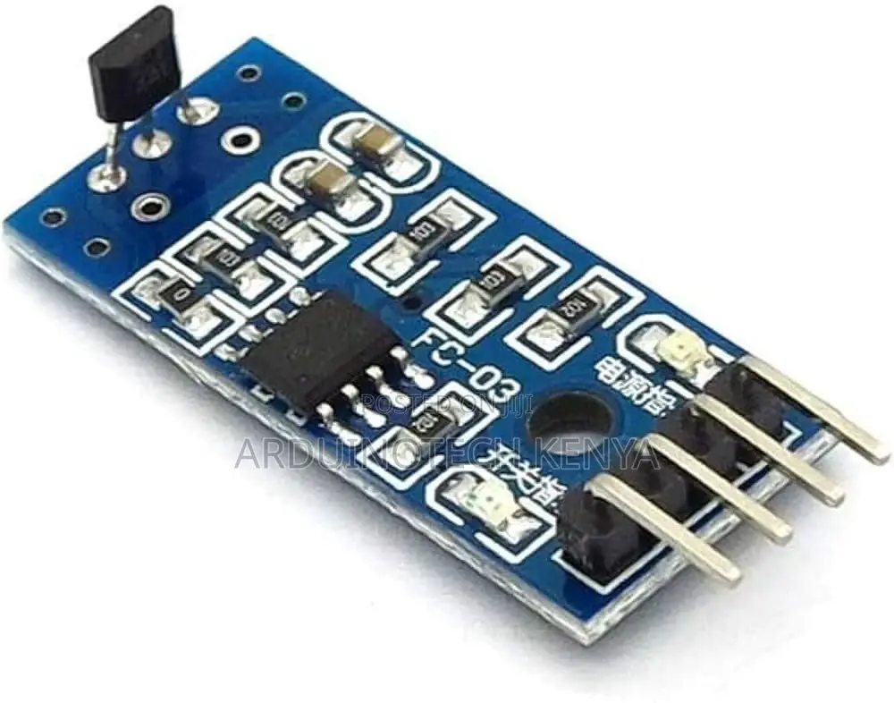 4-Pin Linear Magnetic Hall Switch Sensor Module