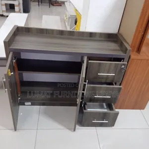 Wooden Side Storage Unit