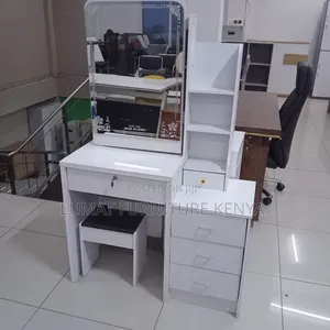 Sliding Mirror Beauty Table