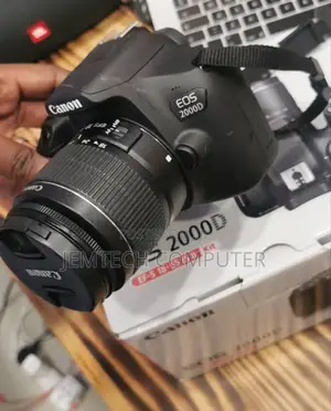 Canon Eos 2000d DSLR Camera With 18- 55mm Lens