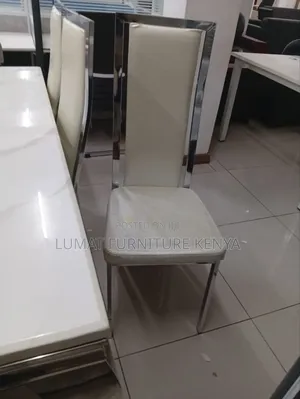 Elegant White Dining Table
