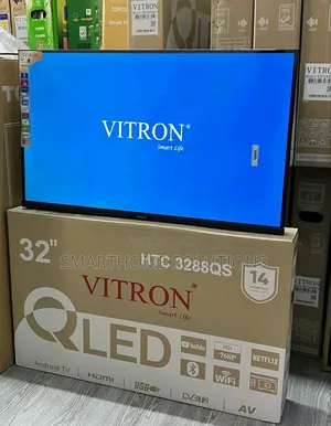 Vitron 32inch Qled Smart Android, Frameless, Youtube, Netflix Qled Tv