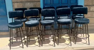 Velvet Bar Chairs, Kitchen Counter High Stools