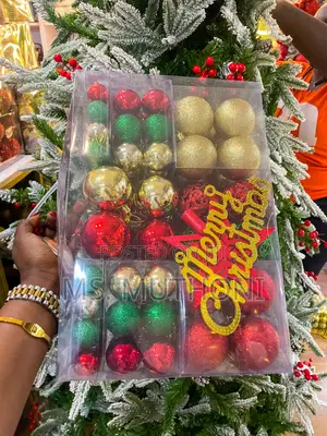 Multicolored 102 PCS Christmas Balls Ornaments for Christmas Tree