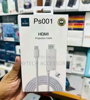 Wiwu Wi-Ps001 Hdmi Projection Cable Usb C to Hdmi Adapter.